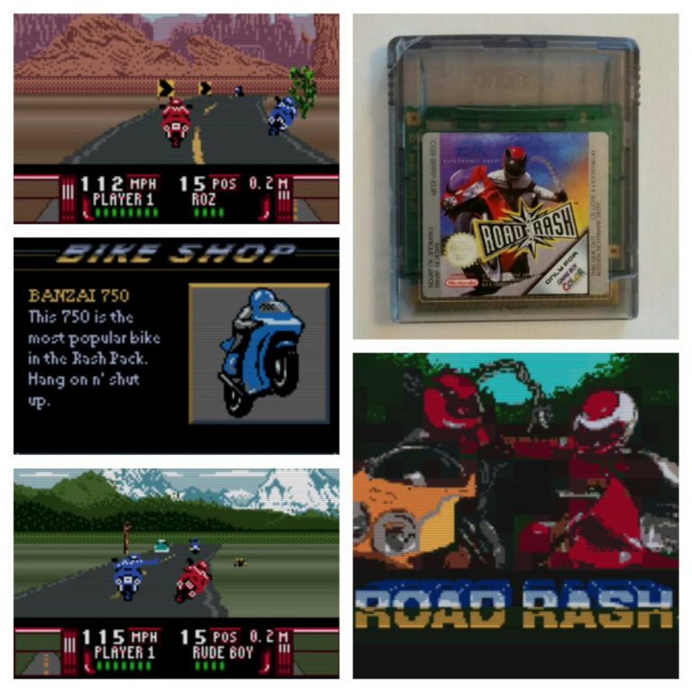 Road Rash Gameboy Road Rash für Gameboy Color » Zockerboden