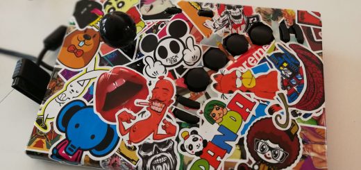Stickerbomb Arcade Stick