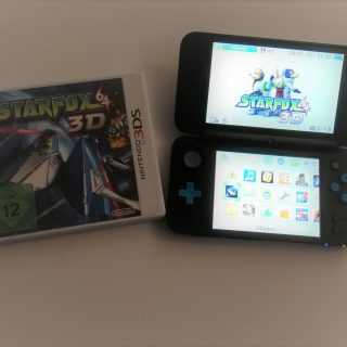 Nintendo 2DS XL mit Starfox64 3D