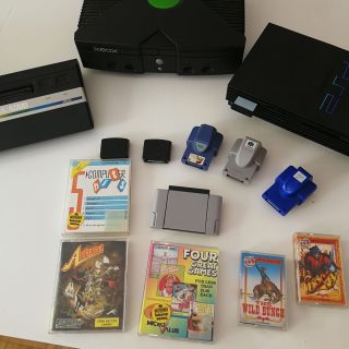 Konsolen Restepaket und Games für C64 und Amstrad CPC