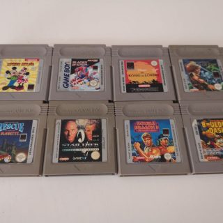 Acht neue Gameboy Classic Games