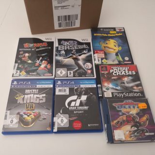 Gran Turismo Sport, Worms und Hustle Kings VR