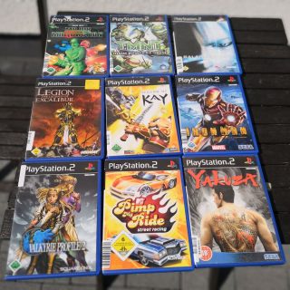 Galerians Ash und Yakuza für PS2