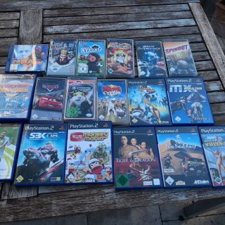 Playstation Portable (PSP) und Playstation 2 (PS2) Games