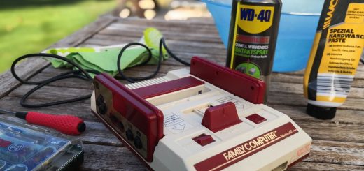 Nintendo Famicom aufbereiten